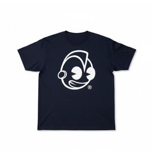 No-brand Men's Black and Navy T-shirt